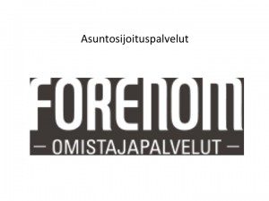 Forenom - Asuntosijoituspalvelut